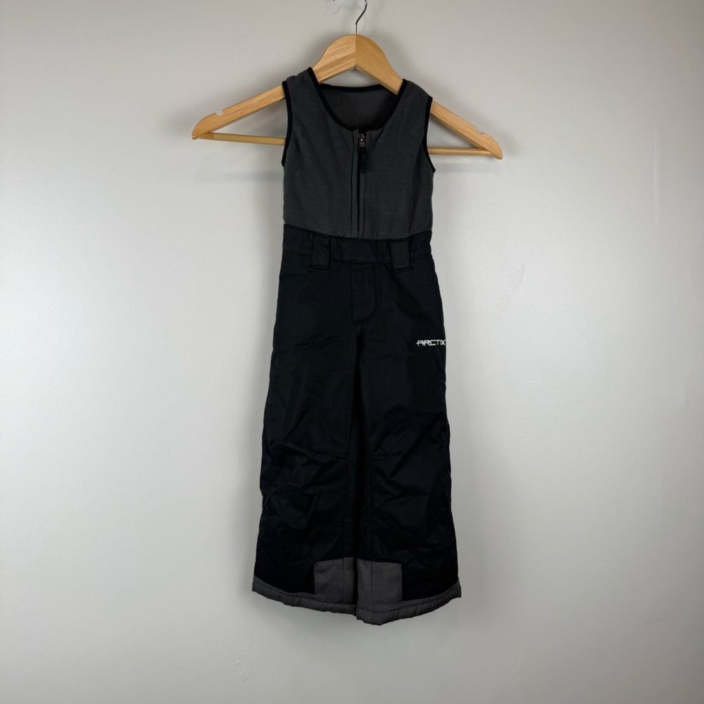 Arctix Kids Insulated Bib Overalls Grey/Black Size 2T Toddlers 65810